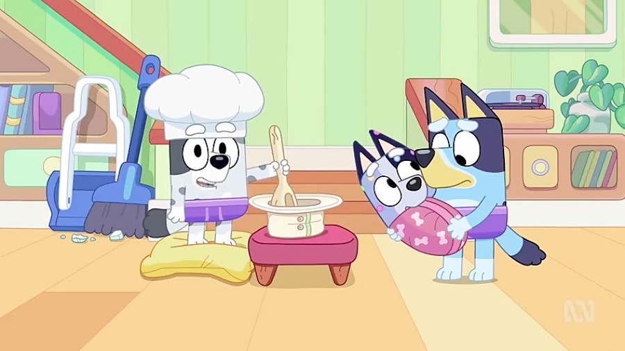 انیمیشن Bluey - فصل 1 قسمت 32 - Bumpy and the Wise Old Wolfhound